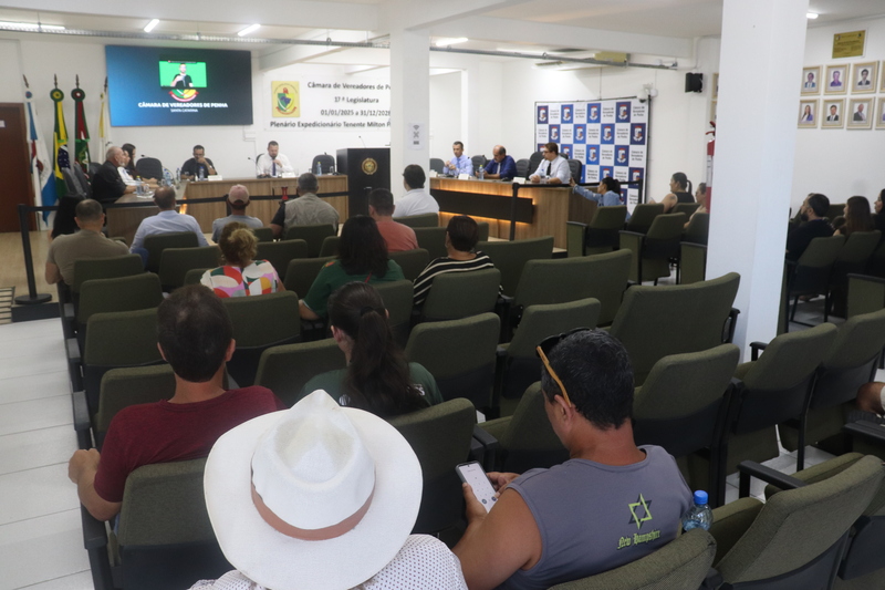Câmara de Penha aprova afastamento cautelar do presidente da Casa