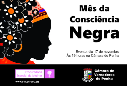Câmara de Penha realiza evento alusivo ao mês da Consciência Negra
