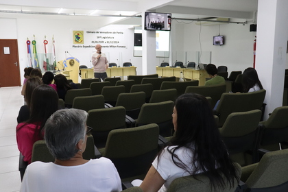 Câmara de Penha realiza Seminário para servidores públicos 