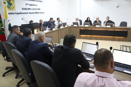 Câmara de Penha aprova três projetos de lei 