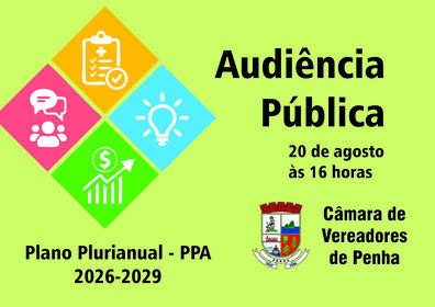 CFO realiza audiência pública sobre o PPA 2026–2029