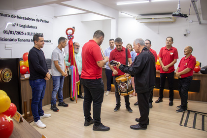 Recepção da Bandeira do Divino