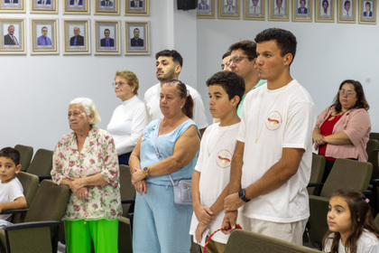 Recepção da Bandeira do Divino