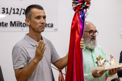 Recepção da Bandeira do Divino