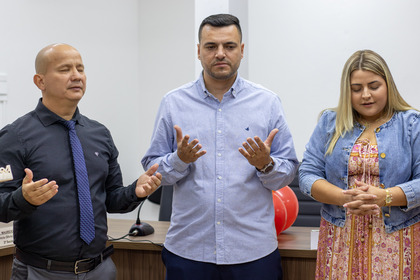 Recepção da Bandeira do Divino