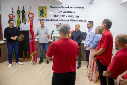 Recepção da Bandeira do Divino