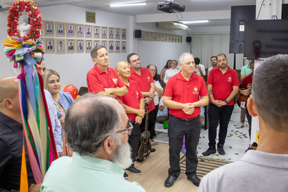 Recepção da Bandeira do Divino