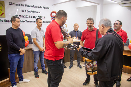 Recepção da Bandeira do Divino