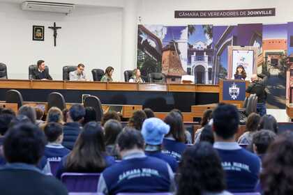 Conferência Regional do Vereador Mirim - Joinville